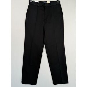 NWT Dockers Women's 10S 30x29 in Pants Black Continental Tapered Leg Stretch